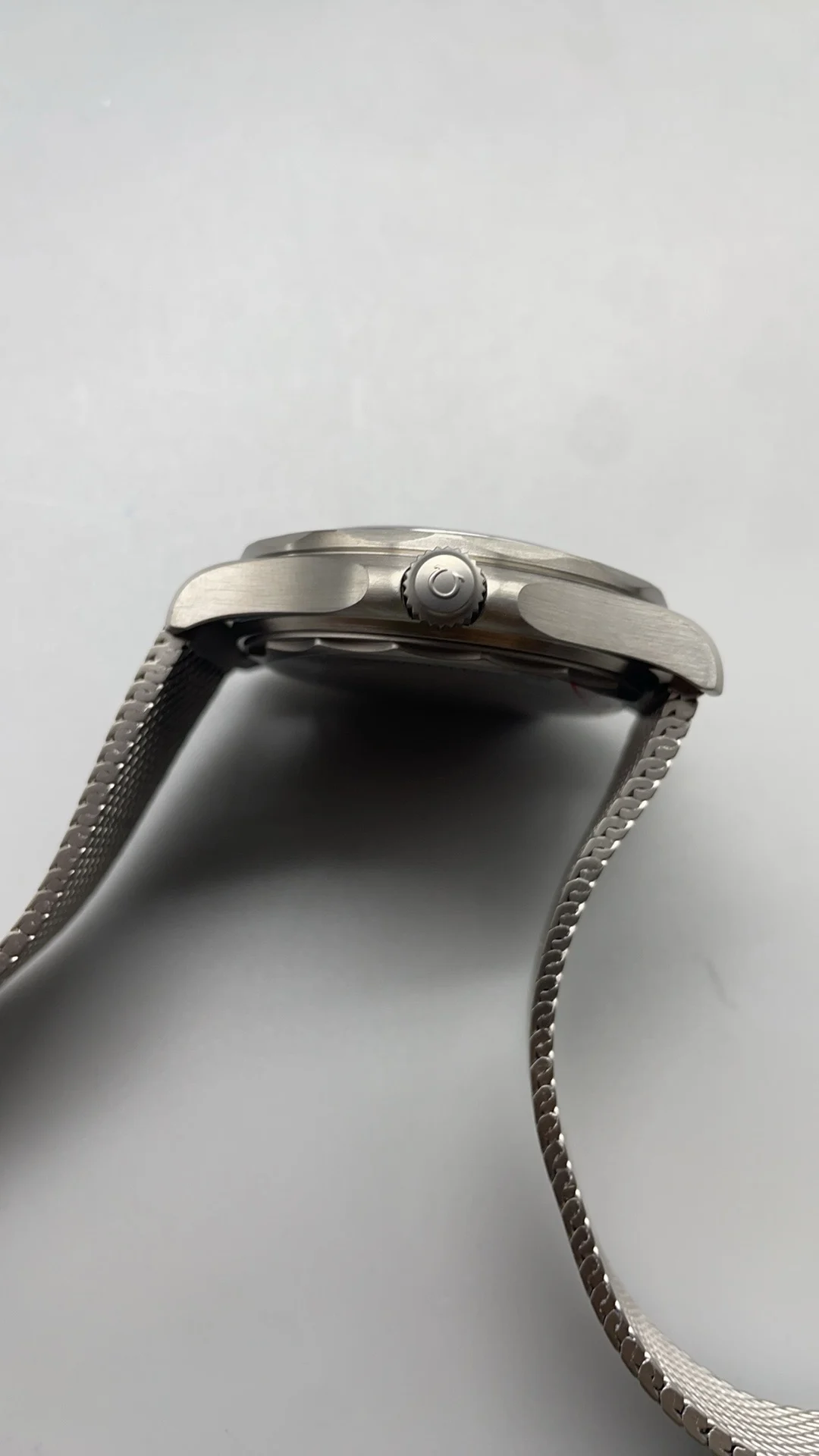 VSF, 007 Flawless, Titanium, New Movement — photographed off the sweep
