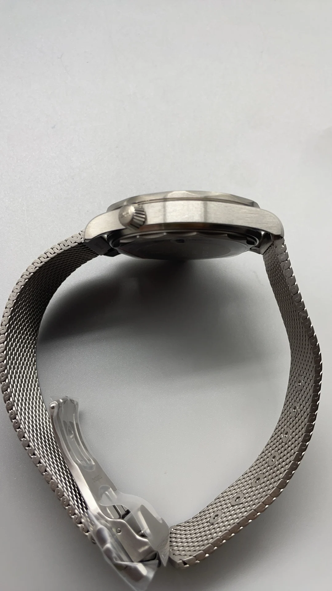 VSF, 007 Flawless, Titanium, New Movement — photographed off the sweep