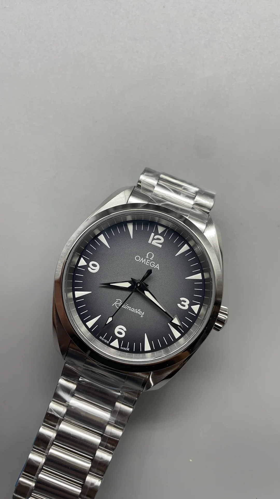 VSF, 38mm, Iron Man, Smoked Grey — photographed off the sweep