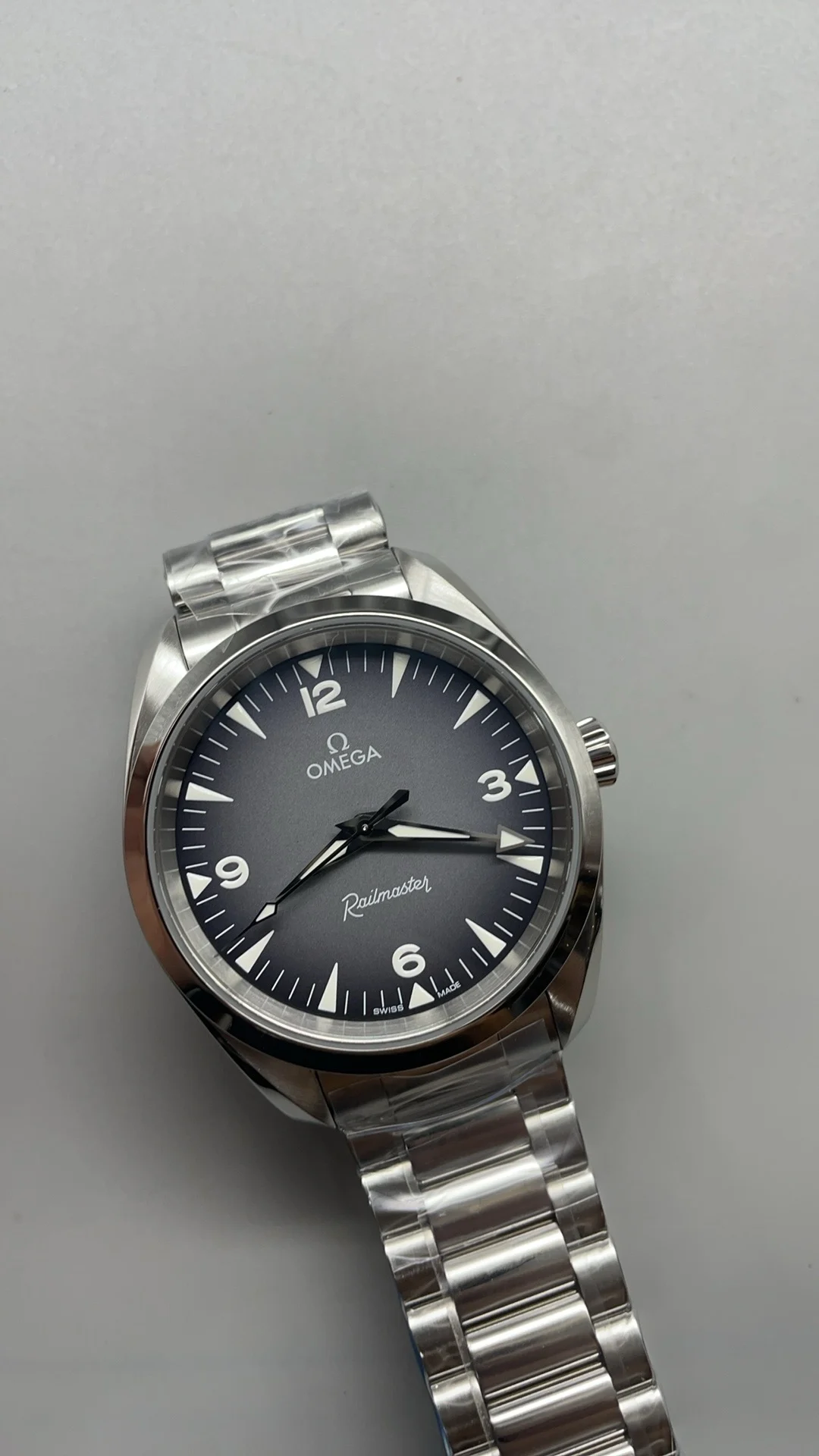 VSF, 38mm, Iron Man, Smoked Grey — photographed off the sweep
