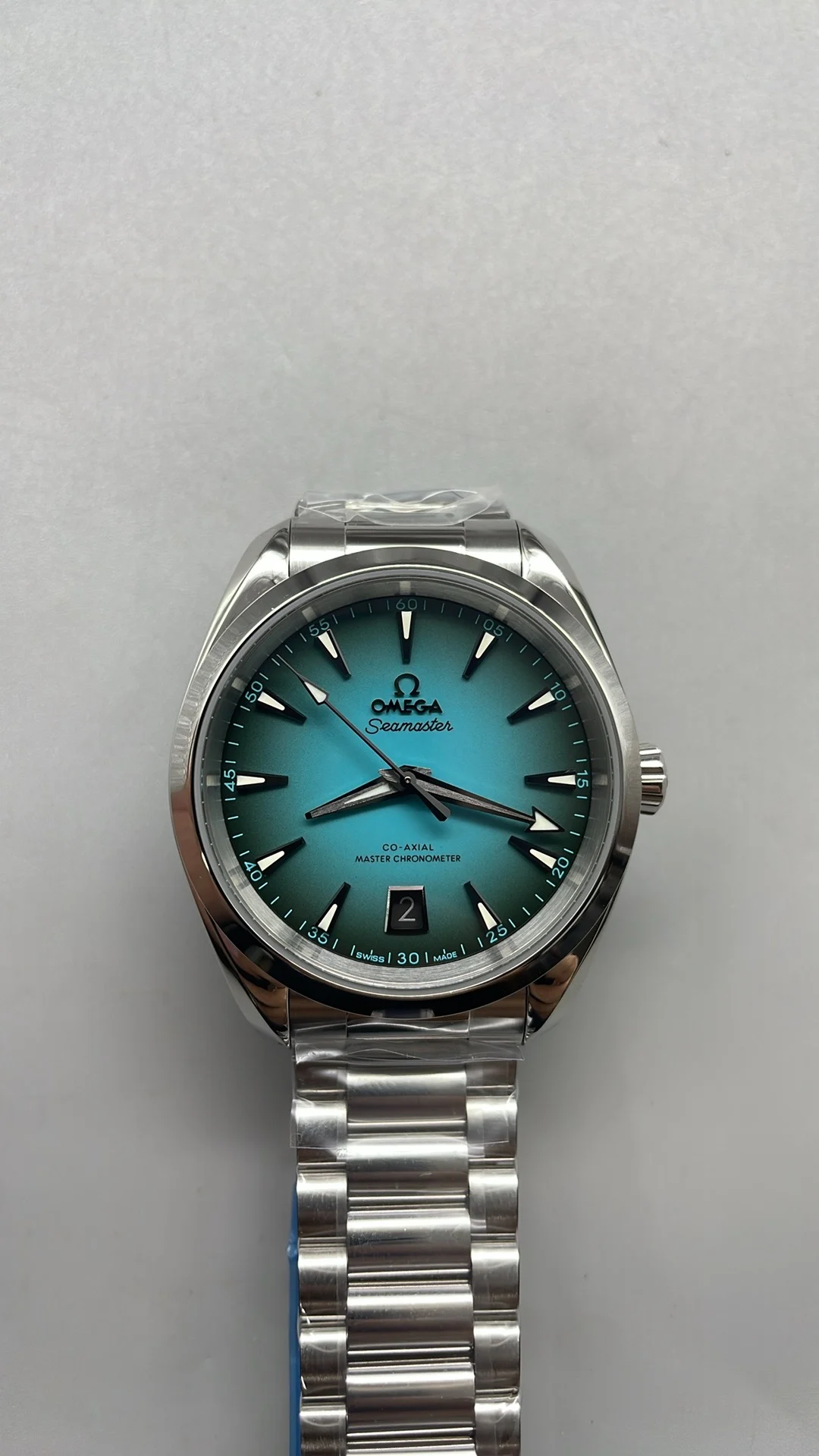VSF, 38mm, teak and turquoise