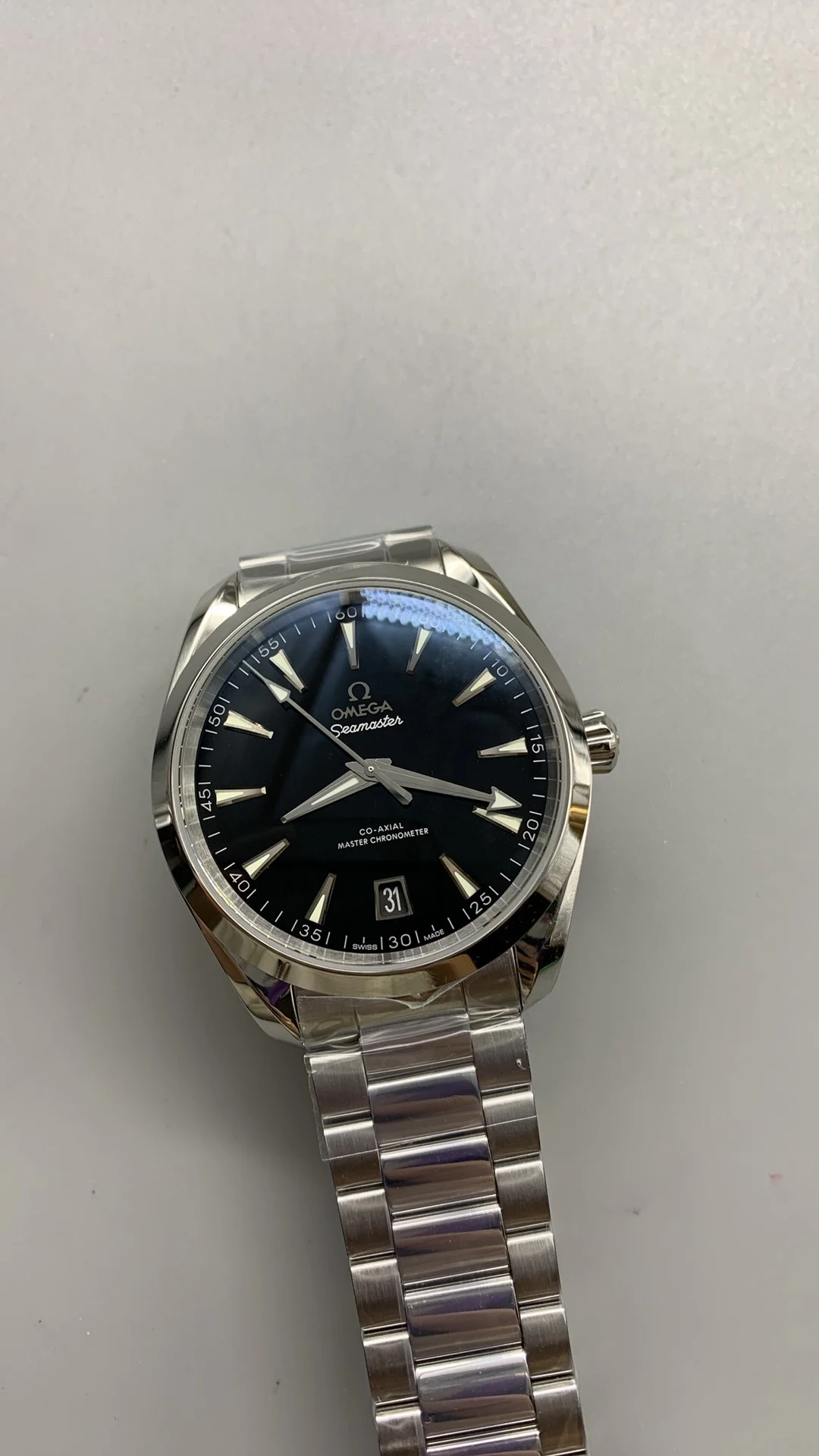 VSF, 41mm, ceramic black, 8900 — photographed off the sweep