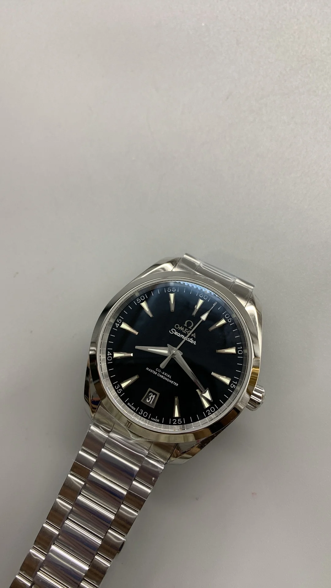 VSF, 41mm, ceramic black, 8900 — photographed off the sweep