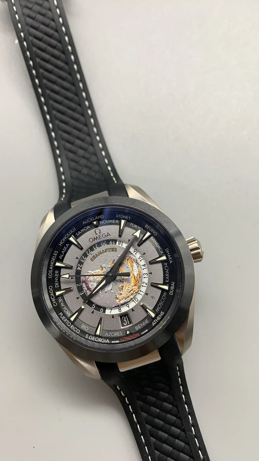 VSF, Black World Time — photographed off the sweep
