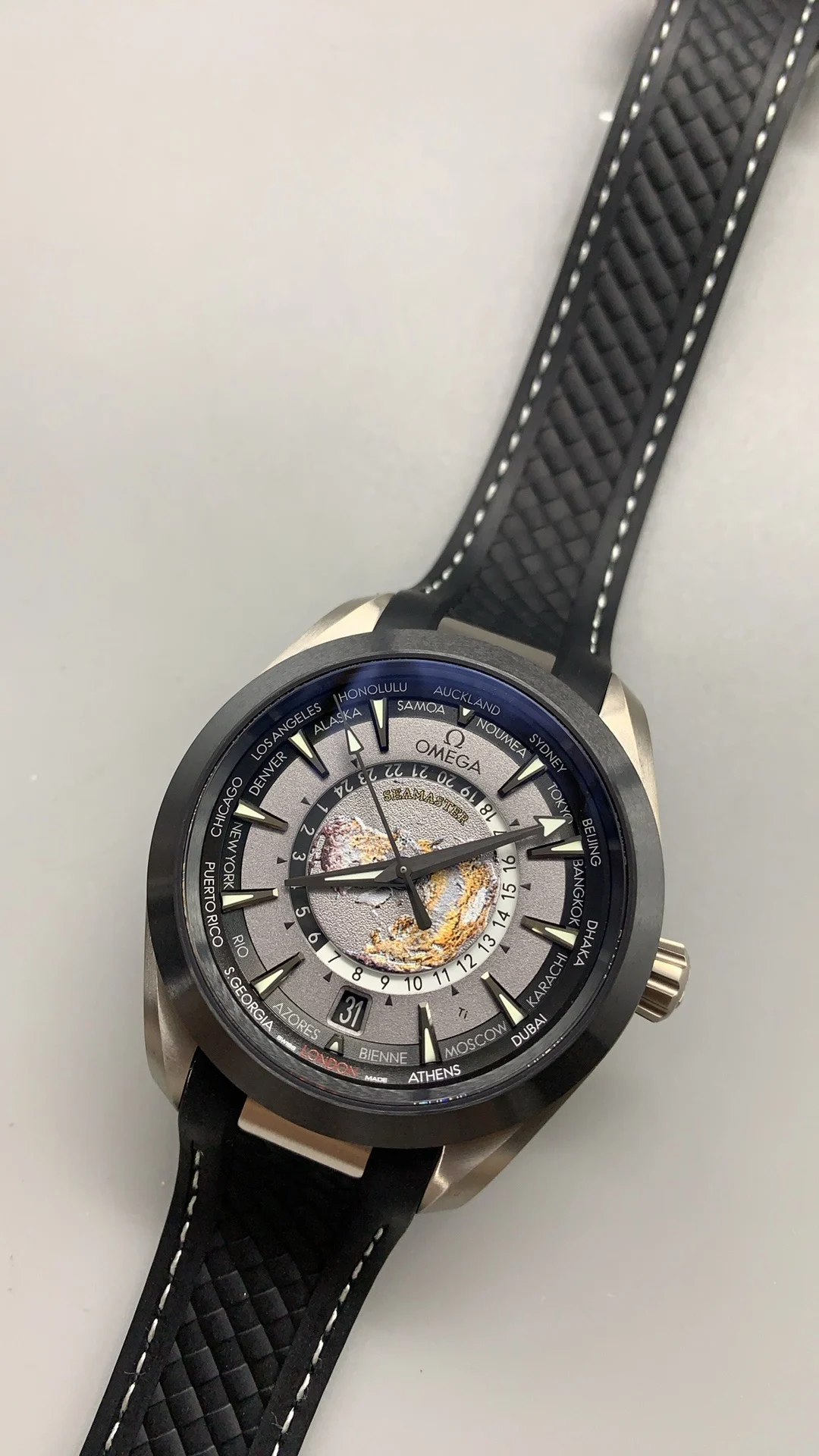VSF, Black World Time — photographed off the sweep