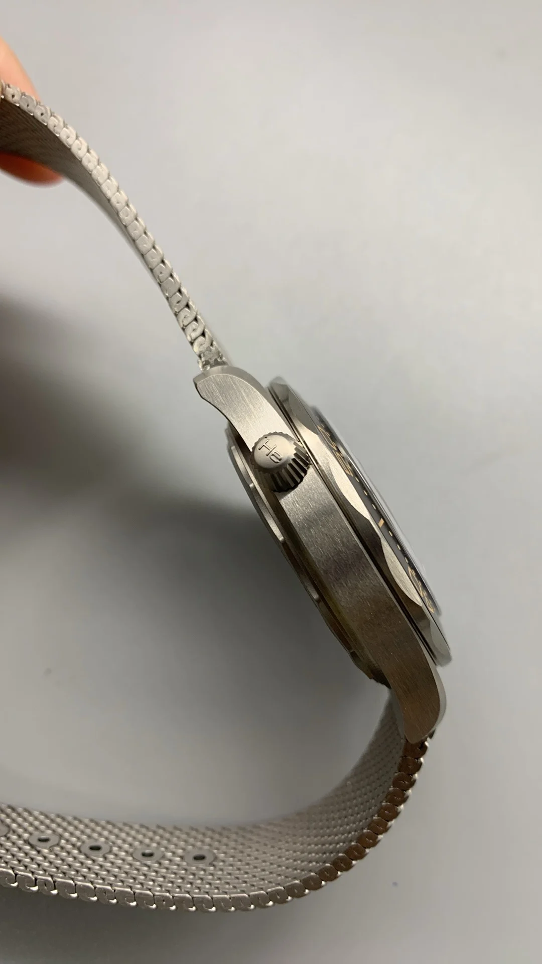 VSF, Flawless 007, Titanium, New Movement — photographed off the sweep