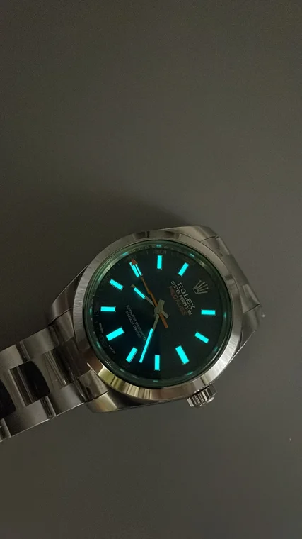 VSF, Lightning Needle, Green Glass