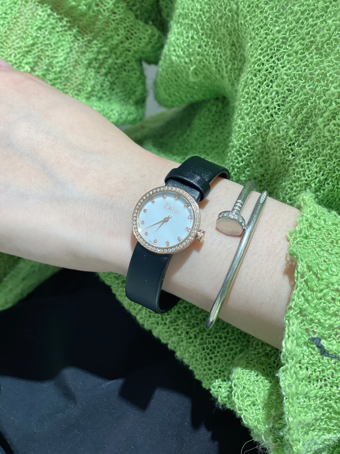 White hands-on photos — photographed off the sweep