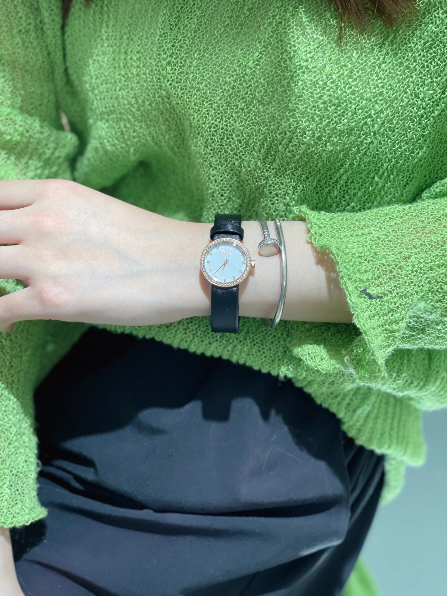 White hands-on photos — photographed off the sweep