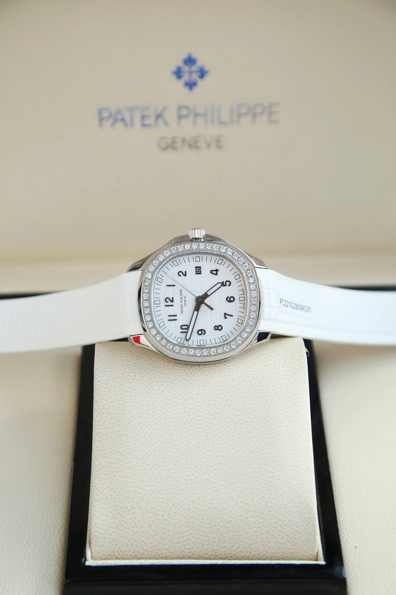 White — photographed off the sweep