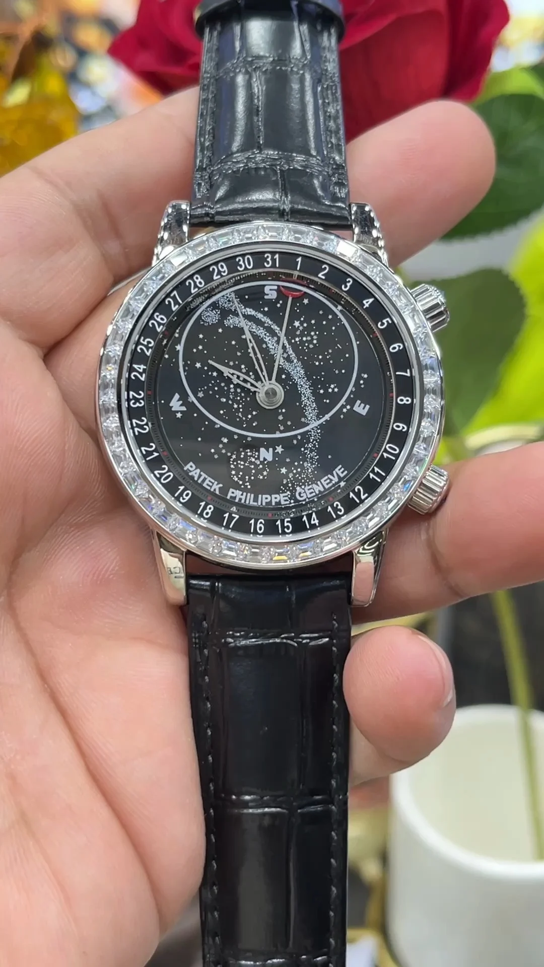 YL Baida Starry Sky / 41mm*11mm / Pearl Rotary Movement