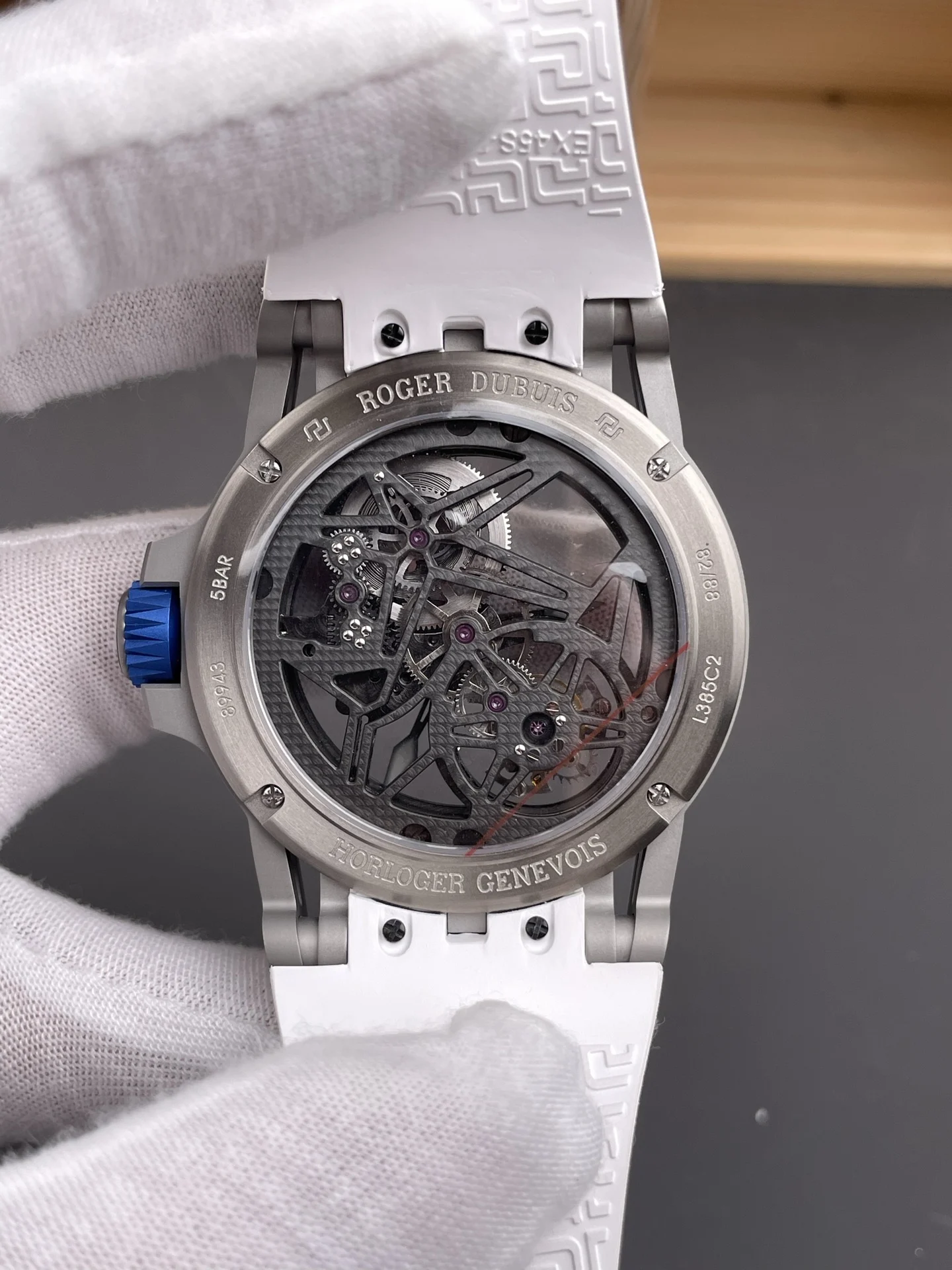 YS Roger Dubuis King Collection /45mm/ Tourbillon — photographed off the sweep