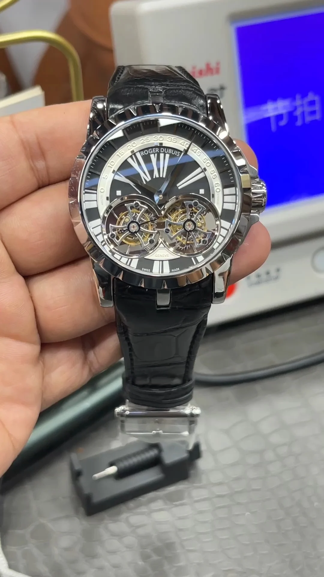 YS Roger Dubuis King Collection Double Flight Tourbillon /45mm
