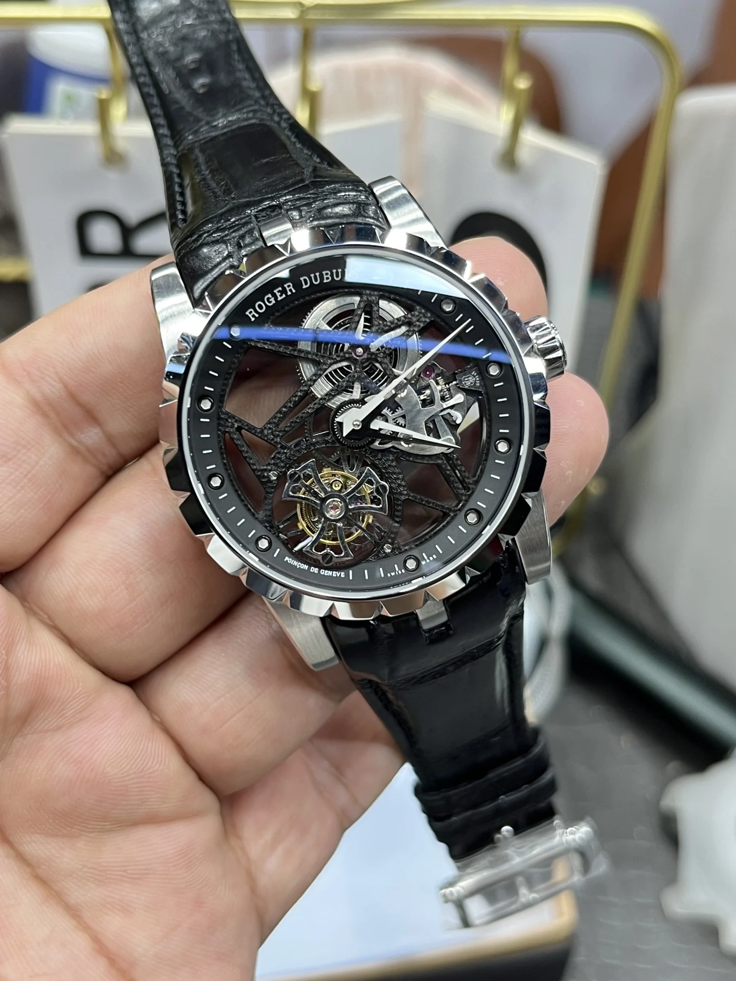 YS Roger Dubuis King Collection /RDDBEX0479/ Size 45mm*13mm/ — photographed off the sweep