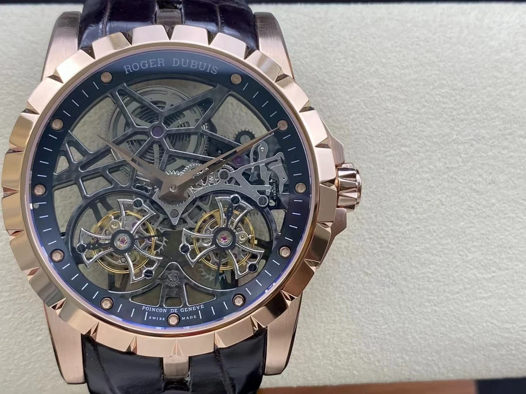 YS Yongshi Roger Dolby King Collection Skeleton Dual Flight — photographed off the sweep