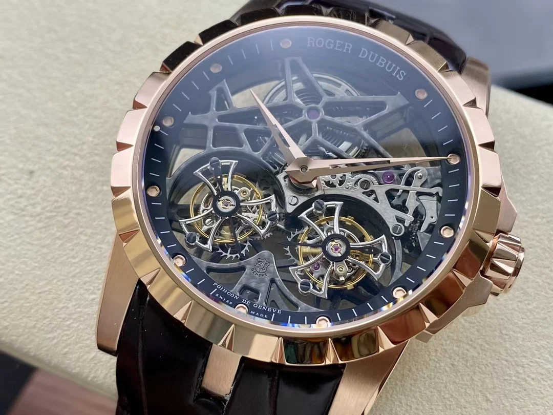 YS Yongshi Roger Dolby King Collection Skeleton Dual Flight — photographed off the sweep