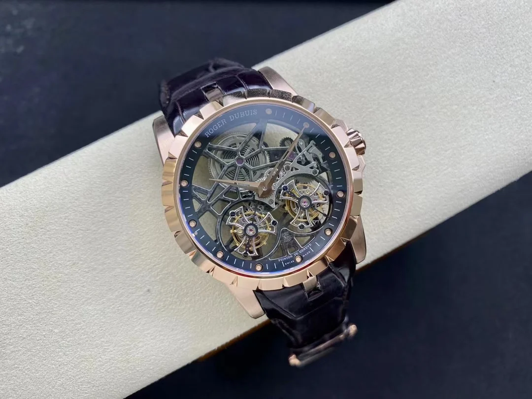YS Yongshi Roger Dolby King Collection Skeleton Dual Flight — photographed off the sweep