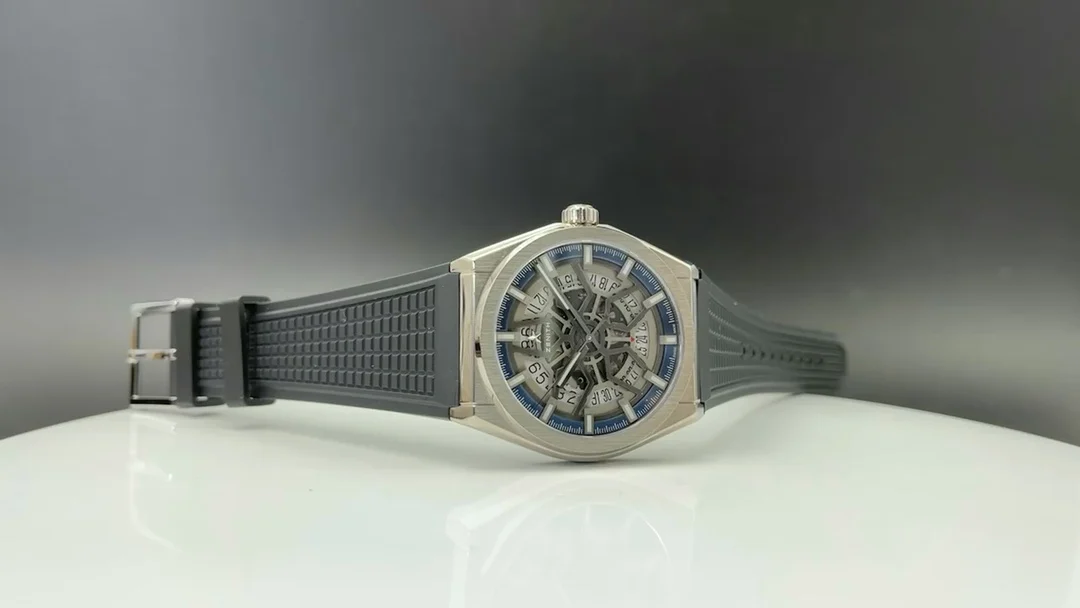 Zenith Defy Titanium — photographed off the sweep