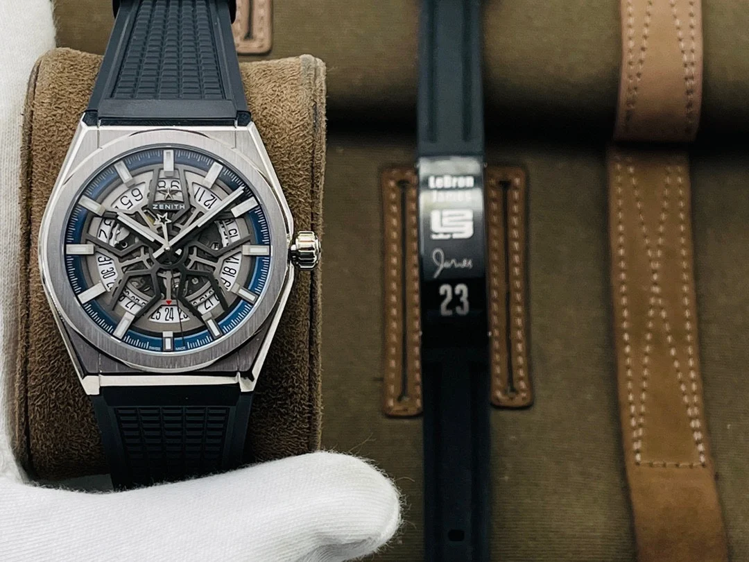 Zenith Defy Titanium — photographed off the sweep