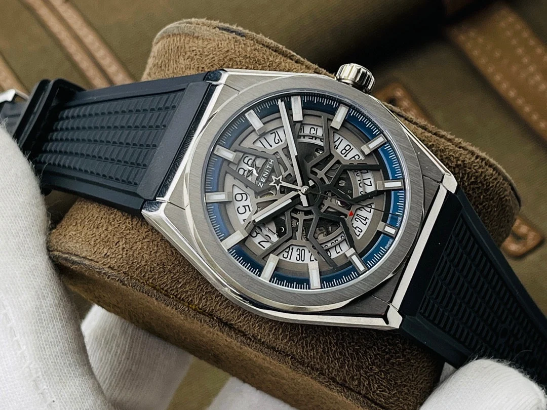 Zenith Defy Titanium — photographed off the sweep