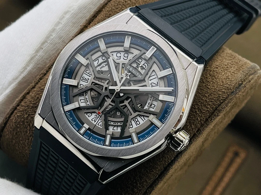 Zenith Defy Titanium — photographed off the sweep