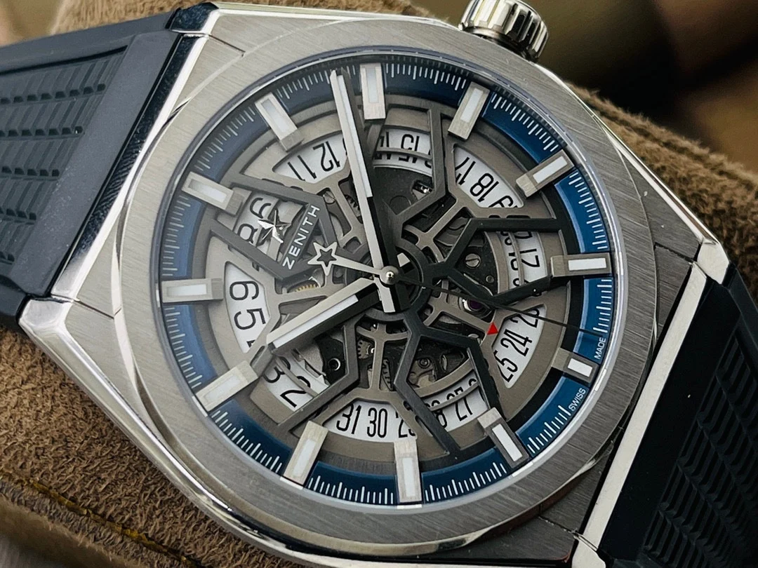 Zenith Defy Titanium — photographed off the sweep