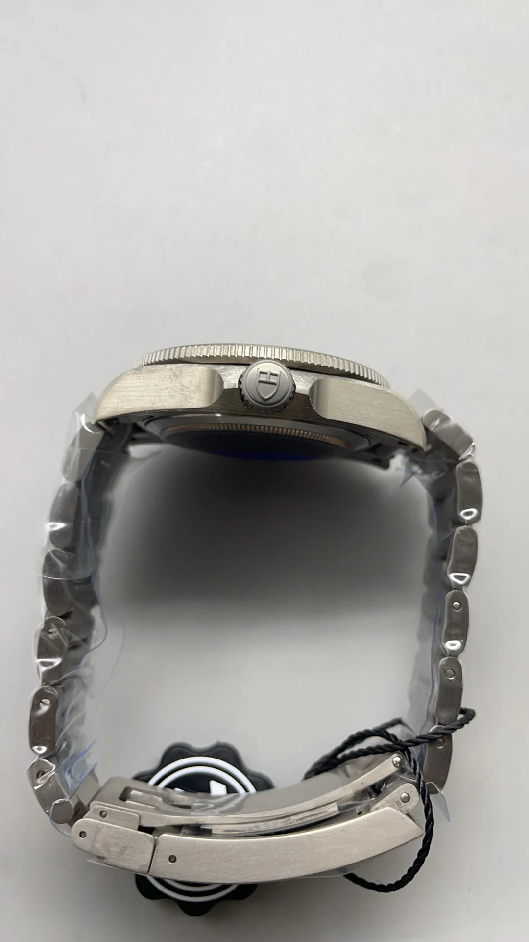 Zf, 39mm, titanium potato — photographed off the sweep