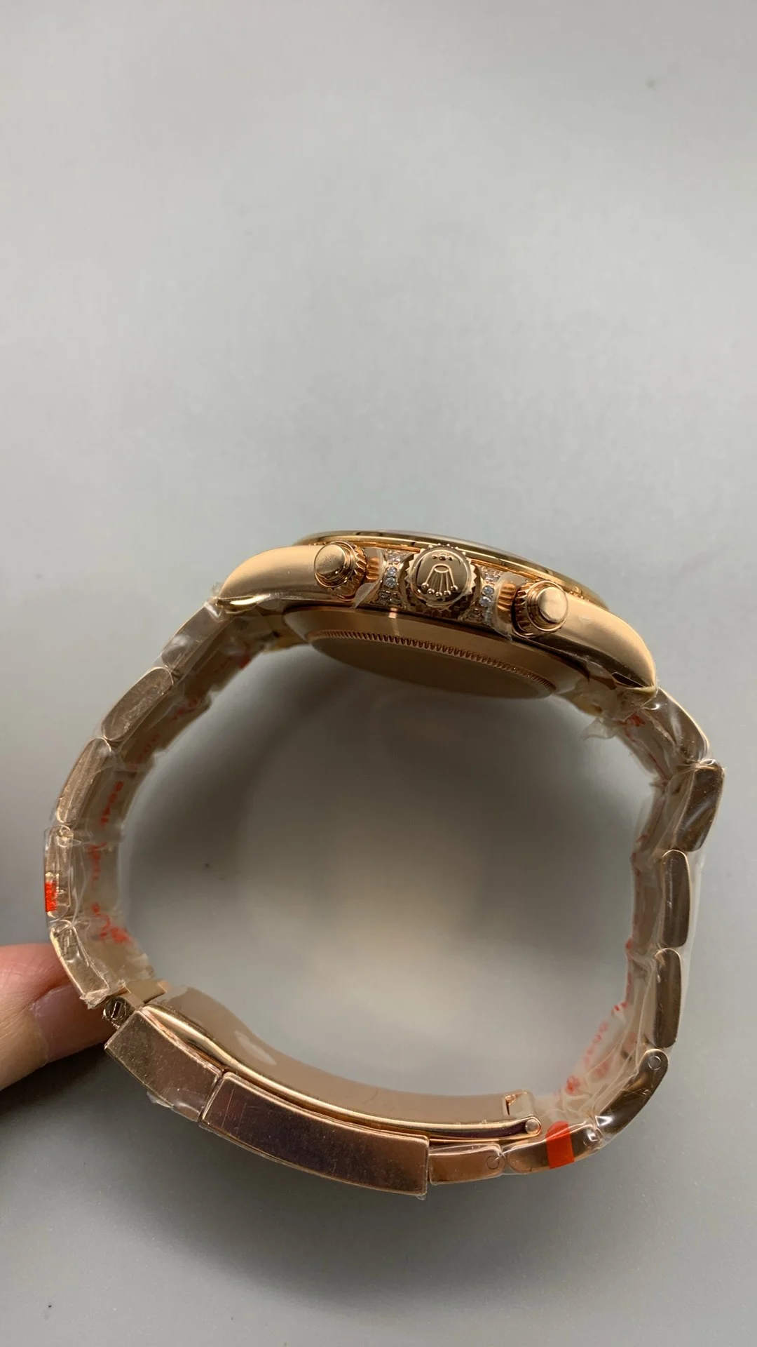 ZF, Rainbow , Rose Gold, 4130 — photographed off the sweep